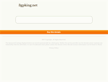 Tablet Screenshot of 3gpking.net
